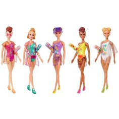 Кукла Barbie Сюрприз из серии Песок и Солнце в непрозрачной упаковке GTR95 розовый Mattel