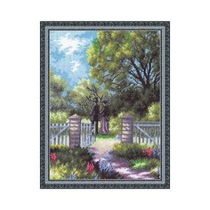 PANNA Набор для вышивания У калитки 31 x 25 см (ИС-0985)
