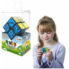 Головоломка Rubiks Кубик Рубика Детский 2х2 (КР5015) черный