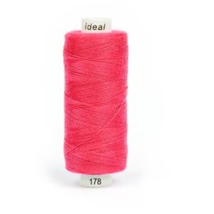 Нитки бытовые IDEAL 40/2 366м 100% п/э, цв.178 розовый
