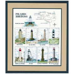 Набор для вышивания: PHARES BRETONS (Бретонские маяки) Le Bonheur des Dames