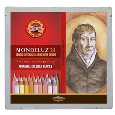 Набор карандашей акварельных "Mondeluz Portrait", для портрета, 24 цвета