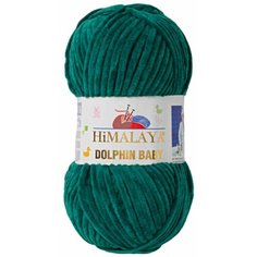 Пряжа Himalaya Dolphin baby изумрудный (80331), 100%полиэстер, 120м, 100г, 1шт