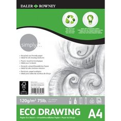 Daler Rowney Альбом для рисования Daler Rowney "Simply", Eco 120 г/м2 50 листов А4