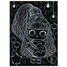 Гравюра Premiere Publishing Рок-звезда, LN0075 с голографическим эффектом 1 шт.