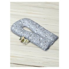 Наволочка к подушке для беременных AmaroBaby EXCLUSIVE Soft Collection U-образная 340х35 (101 Барашек)