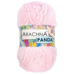 Пряжа ARACHNA Panda, 100% микрополиэстер, 5*100 г, 75 м, №70, светло-розовый