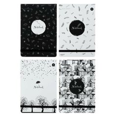 Блокнот А5, 100 листов, Megapolis Journal, вертикальный, на резинке, твёрдая обложка дизайнерский картонный блок 70 г/м2, бежевый, в точку Bruno Visconti