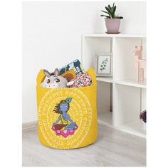 Корзина для игрушек JoyArty "Медитация божества" 35x35 см