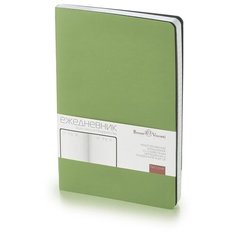 Ежедневник А5 недатированный Megapolis Flex, зеленый Bruno Visconti