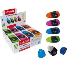 Точилка С Контейнером "Devente" +Ластик 4071027