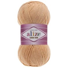 Пряжа Alize Cotton Gold, 55 % хлопок, 45 % акрил, 100 г, 330 м, 1 шт., 446 пепельная пудра