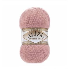 Пряжа для вязания Alize Angora Gold цвет: 144, состав: 80% Акрил, 20% Шерсть, 100 гр/550 м, 5 мотков.