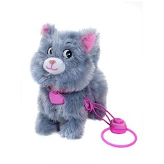 Мягкая игрушка кошка "Изюмка", 25 см, механическая, FT-B088 ТМ Коробейники