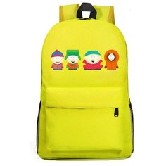 Рюкзак Стэн, Кайл, Эрик и Кенни (South Park) желтый №5 Noname