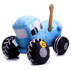 Мягкая музыкальная игрушка «Синий трактор», 20 см Мульти пульти