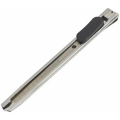 Нож AIRLINE с выдвижным сменным лезвием металл 9мм ATAY002