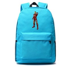 Рюкзак Железный человек (Iron man) голубой №1 Noname