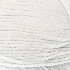 Пряжа "Cotton Gold" 55% хлопок, 45% акрил, 330м/100гр (55 белый) Alize