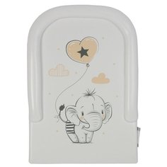 Доска пеленальная Слоник с бортиками, для детских кроватей Polini kids