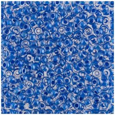 Бисер круглый Gamma 1, 10/0, 2,3 мм, 50 г, 1-й сорт, А526, синий
