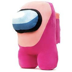 Мягкая Игрушка Among Us Розовый 30 см, Амонг ас Плюшевый Yuma Toys