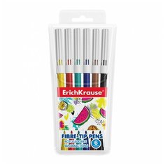 Фломастеры 6цв Erichkrause Washable 53363