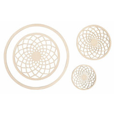 Основа для ловца снов Диски с филигранями и кольцо 7-13 см диски, 18 см кольцо RAYHER 62826000
