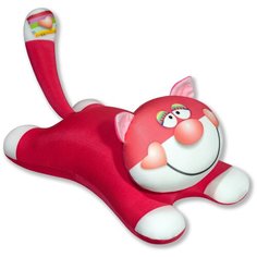 Мягкая игрушка-антистресс Штучки, к которым тянутся ручки Сердечный кот Розовый