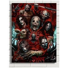 Картина по номерам музыка Slipknot - 8691 В 30x40