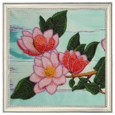 Набор для вышивания бисером "Ветвь магнолии 1", 26x26 см, Butterfly
