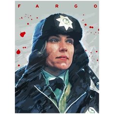 Картина по номерам на холсте фарго - 1084 30X40