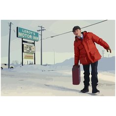 Картина по номерам на холсте фарго - 1088