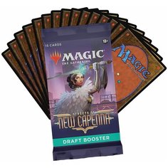 Дополнение для настольной игры ККИ MTG: Драфт-бустер издания Streets of New Capenna на английском языке Magic: The Gathering