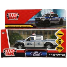 Ford F-150 Raptor "Полиция" / модель автомобиля / машинки - игрушки / инерционная Технопарк