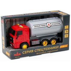 МАЗ, автомобиль с цистерной инерционный (со светом и звуком) (в коробке) Полесье