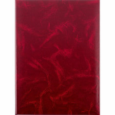 Папка адресная бумвинил, бордо, А4 Noname