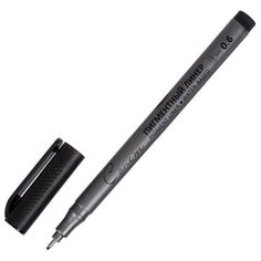 Ручка капиллярная для черчения ЗХК "Сонет" линер 0.6 мм, чёрный, 2341649 Невская палитра