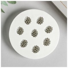 Молд силикон "Малина" 8 предметов 1,7х7,5х7,5 см Noname