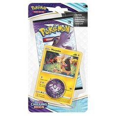 Покемон карты коллекционные: Блистер Pokemon издания Sword and Shield Chilling Reign (бустер + карта Morpeko + монетка) на английском языке Nintendo