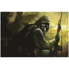 Картина по номерам на холсте STALKER - 1