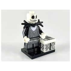 Минифигурка Лего Lego coldis2-16 Jack Skellington, Disney, Series 2 (Complete Set with Stand and Accessories)