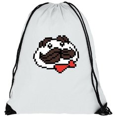 Мешок для сменной обуви пиксель арт - 6800 Brut Boxers