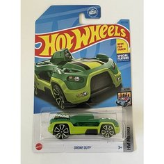 Машинка детская Hot Wheels коллекционная DRONE DUTY зелёный
