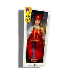 Кукла модница в русском народном костюме 30 см китай