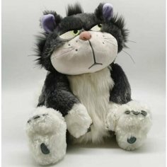 Мягкая игрушка КОТ люцифер. 35 см. Добрые Игрушки