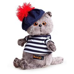 Мягкая игрушка "Басик в тельняжке и берете", 19 см Basik&Co