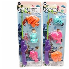 Игра настольная "Рыбалка", в компл. предм. 4шт, блистер Наша Игрушка