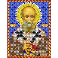 Алмазная мозаика икона Святой Григорий 17*23 см Diamant