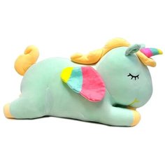 Мягкая игрушка "Единорог Спящий", плюшевый/Подушка/Обнимашка/50см Angel Toys
